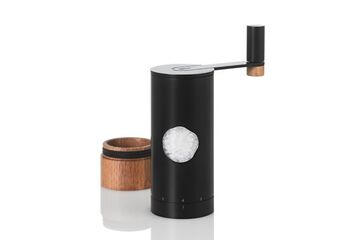 AdHoc MP53 Salz- und Pfeffermühlen-Set Edelstahl, Holz