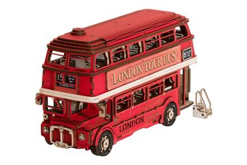 ROBOTIME London Tour Bus 3D-Puzzle 255 Stück(e) Fahrzeuge