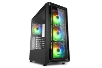 Sharkoon TK4 RGB Midi Tower Schwarz