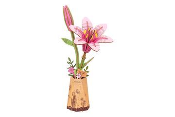 ROBOTIME Pink Lily 3D-Puzzle 124 Stück(e) Flora