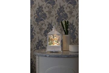 Konstsmide LED Wasserlaterne klein fliegender Weihnachtsmannüber Dorf Leichte Dekorationsfigur 1 Glühbirne(n) 0,1 W