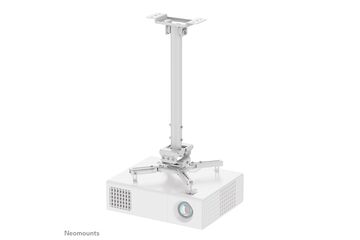Neomounts CL25-540WH1 Beamer Deckenhalterung - H 60,5-90,5 cm - einfache Installation - volle Bewegung