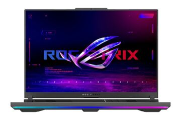 ASUS ROG Strix G16 G614FR-TS417W AMD Ryzen™ 9 9955HX Laptop 40,6 cm (16") WQXGA 32 GB DDR5-SDRAM 1 TB SSD NVIDIA GeForce RTX 5070 Ti Wi-Fi 6E (802.11ax) Windows 11 Home Grau