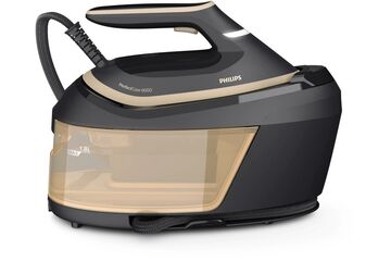 Philips PSG6064/81 Dampfbügelstation 2400 W 1,8 l SteamGlide Advanced Schwarz, Gold