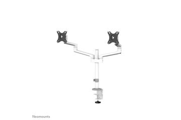 Neomounts DS60-425WH2 Monitorarm 17-27" - platzsparend, Farbe: Weiß