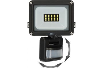 Brennenstuhl LED Strahler JARO 1060 P (LED Fluter zur Wandmontage für außen IP65, 10W, 1150lm, 6500K, mit Bewegungsmelder)