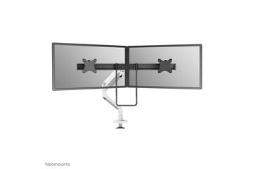 Neomounts DS75S-950WH2 Monitorarm 17-32" - Gasfeder - Topfix - 180°-Stopp