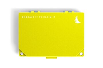 Angelbird Technologies Media Tank Speicherkarte-Gehäuse 4 Karten Aluminium Schwarz, Gelb