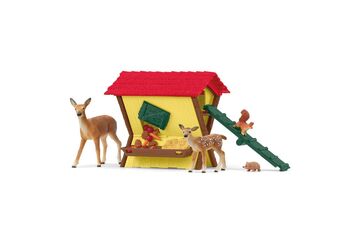 schleich FARM WORLD Fütterung der Waldtiere - 42658