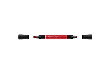 Faber-Castell Pitt Artist Pen Dual Marker Fineliner Fein / Mittel Rot