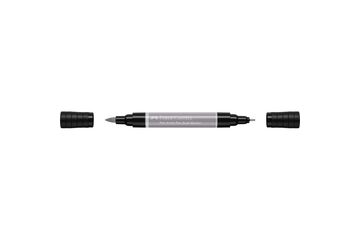 Faber-Castell Pitt Artist Pen Dual Marker Fineliner Fein / Mittel Hellgrau