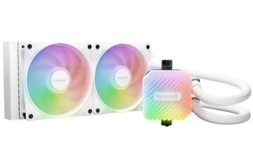 be quiet! LIGHT LOOP 240mm White Prozessor All-in-One-Flüssigkeitskühler 12 cm Weiß 1 Stück(e), Farbe: Weiß