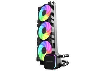 LC-Power LC-CC-360-B-ARGB Computerkühlsystem Prozessor All-in-One-Flüssigkeitskühler 12 cm Schwarz