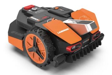 WORX Landroid Vision M600 Rasenmähroboter Akku Schwarz, Orange, Rot, Silber