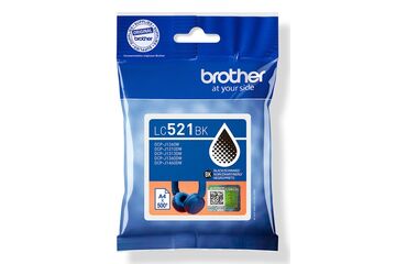 Brother LC521BK Druckerpatrone 1 Stück(e) Original Schwarz
