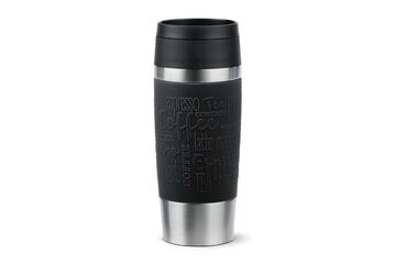 EMSA Travel Mug Classic ISOLIERBECHER 0,36L SCHWARZ N20202, Farbe: Schwarz, Edelstahl