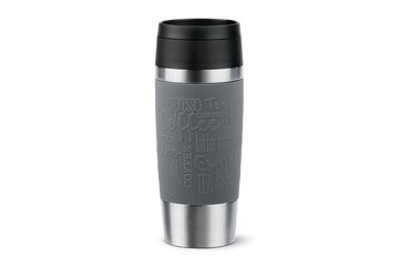 EMSA Travel Mug Classic 36 ml Grau, Edelstahl, Farbe: Grau, Edelstahl