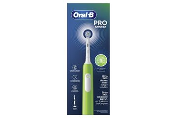 Oral-B Junior 8006540743027 Elektrische Zahnbürste Kind Rotierende Zahnbürste Grün, Farbe: Grün
