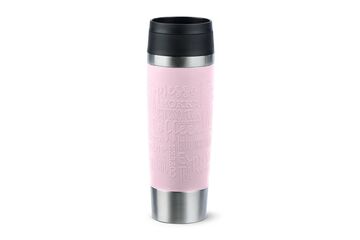 EMSA Travel Mug Classic Grande 500 ml Pink, Edelstahl, Farbe: Pink, Edelstahl