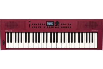 Roland GO:KEYS 3 MIDI-Tastatur 61 Schlüssel USB/Bluetooth Rot, Farbe: Rot