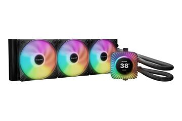 be quiet! Light Loop IO LCD 360 mm Schwarz, Farbe: Schwarz