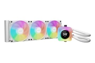 be quiet! Light Loop IO LCD 360 mm Weiß, Farbe: Weiß