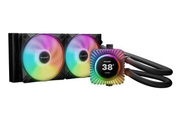 be quiet! Light Loop IO LCD 240 mm Schwarz, Farbe: Schwarz