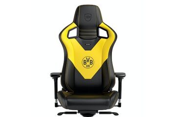 noblechairs EPIC BVB PC-Gamingstuhl Gepolsterter Sitz Schwarz, Gelb