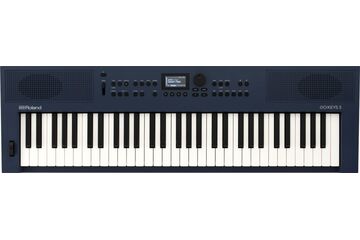 Roland GO:KEYS 3 MIDI-Tastatur 61 Schlüssel USB/Bluetooth Blau, Farbe: Blau