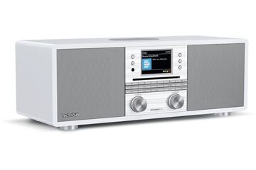 TechniSat DIGITRADIO 650 Internet Digital Silber, Weiß
