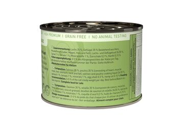Catz finefood N° 5 - Lachs & Geflügel