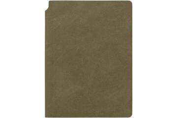 Kolma Notizbuch Smooth A5 gepunktet olivgrün, Farbe: Olive