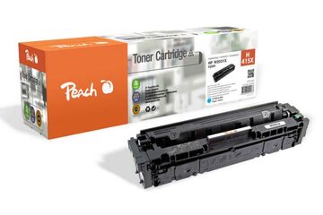 Peach Tonermodul cyan kompatibel zu HP No. 415X, W2031X