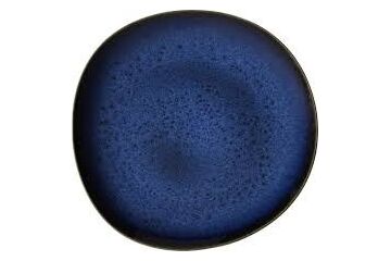 Villeroy & Boch Lave Essteller Rund Keramik Blau