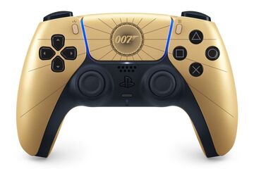 Sony Interactive Entertainment DualSense Wireless Controller – 007 First Light Limited Edition Schwarz, Gold Bluetooth/USB Gamepad Analog / Digital PlayStation 5, Android, MAC, PC, iOS