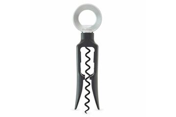Pulltex Endless Corkscrew Einfacher Korkenzieher Schwarz, Silber