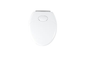 WENKO Family Harter Toilettensitz Kunststoff, Thermoplast Weiß