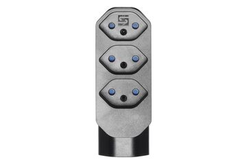 Steffen 14 97 1141 Netzstecker-Adapter Typ J Schwarz