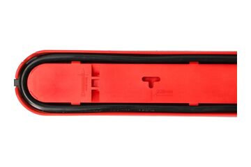 Max Hauri AG 160034 Verlängerungskabel 2,2 m 5 AC-Ausgänge Drinnen Schwarz, Rot