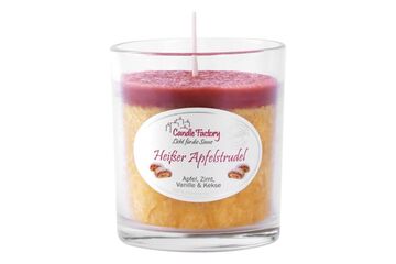 Candle Factory Party Light Wachskerze Rund Zimt Beige, Violett 1 Stück(e)