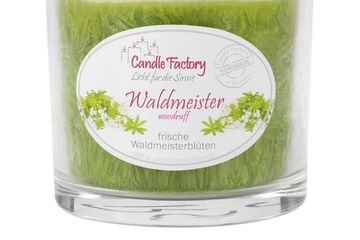 Candle Factory Party Light Wachskerze Rund Zimt Grün, Weiß 1 Stück(e)