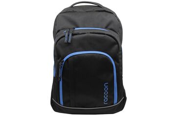 racoon 21201.4 Rucksack City backpack Schwarz, Blau Polyethylenterephthalat
