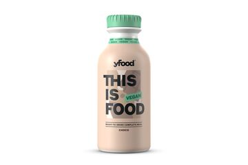YFOOD Vegan Choco Sojagetränk 0,5 l Cocoa