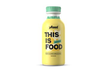 YFOOD Vegan Banana Sojagetränk 0,5 l Banane