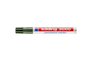 Edding 3000 Permanent-Marker Rundspitze Olivgrün 1 Stück(e)