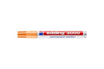 Edding 3000 Permanent-Marker Rundspitze Hellorange 1 Stück(e)