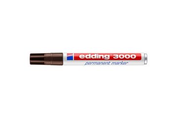 Edding 3000 Permanent-Marker Rundspitze Braun 1 Stück(e)