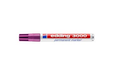 Edding 3000 Permanent-Marker Rundspitze Magenta 1 Stück(e)