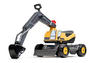 Falk Claas Volvo Bagger mit Klappsitz Aufsitzauto