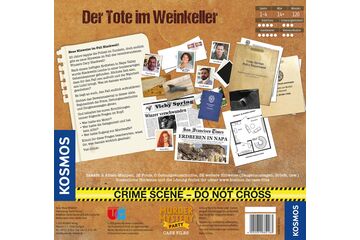 Kosmos Murder Mystery Case File Der Tote im Weinkeller